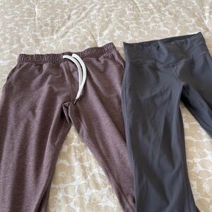 Bundle of two aviation and joggers pants size XS